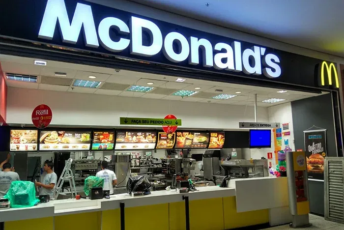 Fachada do McDonald's