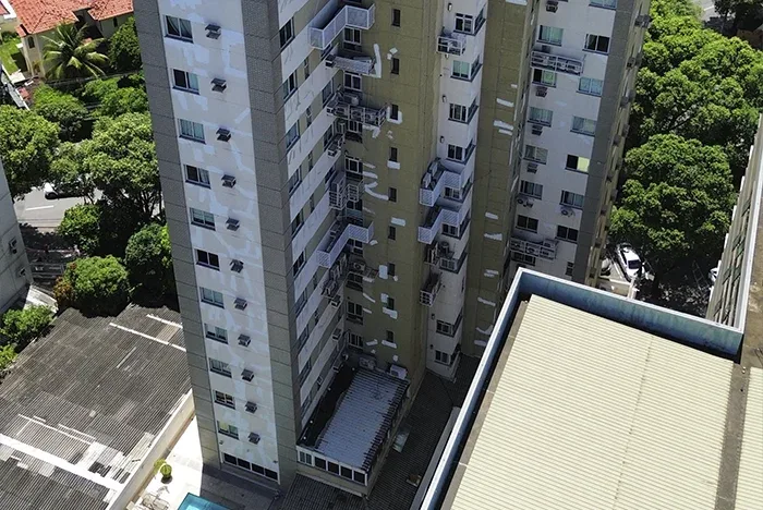 Fachada do Ed. Visconde de Pinheiro
