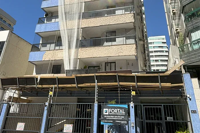 Fachada do Ed. Mondrian