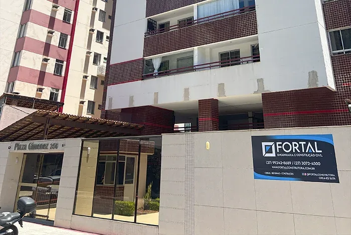 Fachada do Ed. Plaza Gimenez
